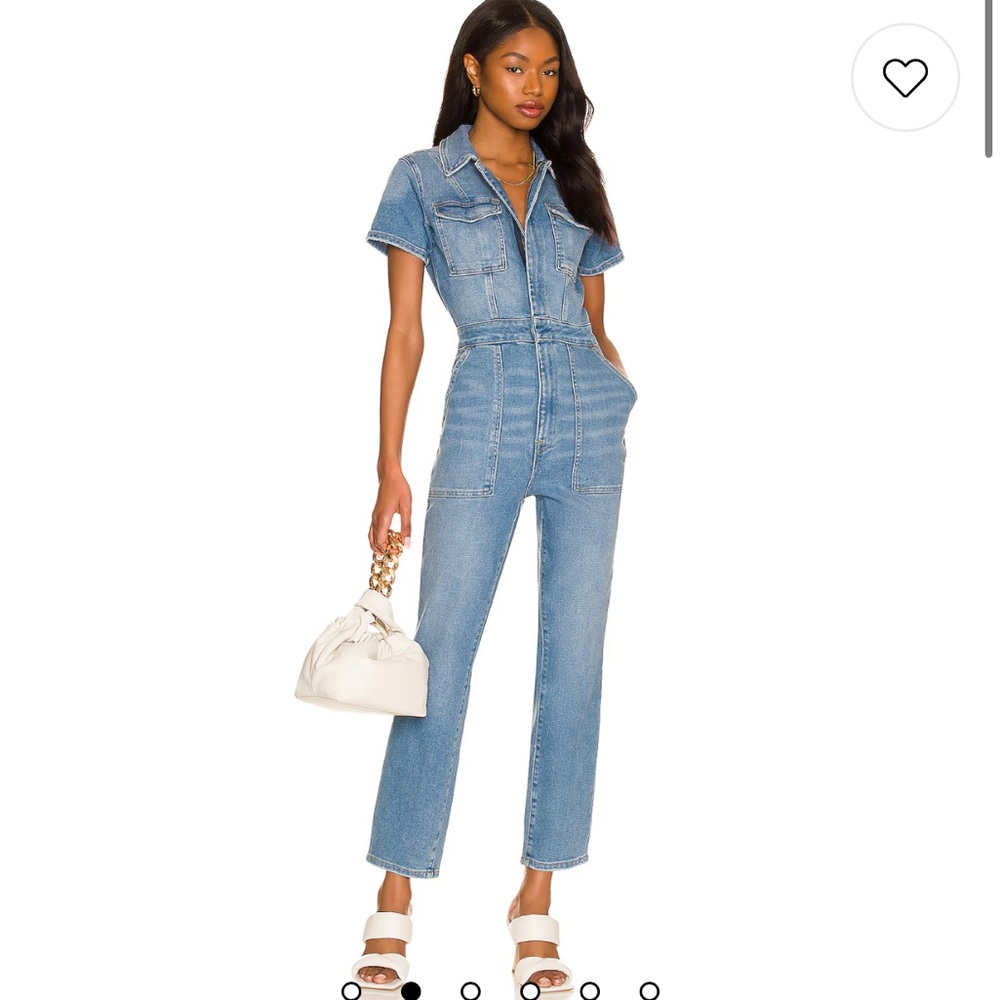 Good American Fit For Success Jumpsuit in Blue274